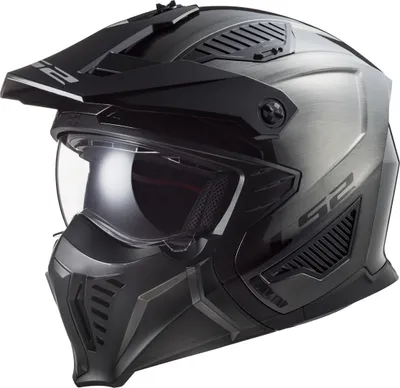 Immagine prodotto di Casco jet con visiera parasole | LS2 OF606 DRIFTER | casco scooter trial |  22.06 | casco moto con mentoniera removibile | L (59-60cm)