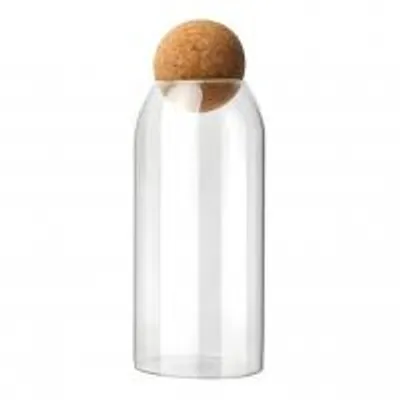 Immagine prodotto di H&H Barattolo Borosilicato Con Tappo In Sughero Cc1100