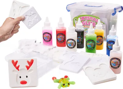 Obrázok produktu pre Aga Krištáľový lepiaci sliz 3D sada 26 dielov