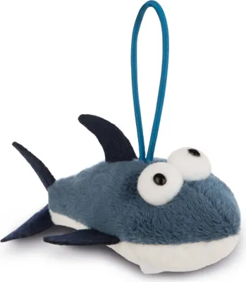 Produktbild von Nici 44496 Schlüsselanhänger mit Loop Hai 11cm Plüsch Kuscheltier