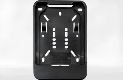 Produktbild von Wechselrahmen Kennzeichenhalter 135x110 Mofa, Roller, E-Bike, Moped - Schnelle & unkomplizierte Montage, praktische Klappfunktion