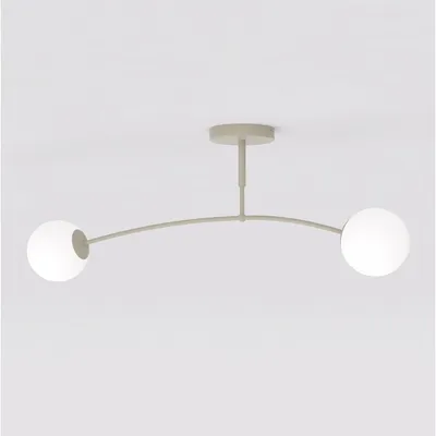 Zdjęcie produktu dla Lampa wisząca PREGOS ze stali w kolorze mokka i szkła