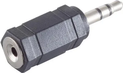 Produktbild von ShiverPeaks S/CONN maximum connectivity Adapter, Klinkenstecker Stereo 3,5mm auf Klinkenkupplung Stereo 2,5mm (57021)
