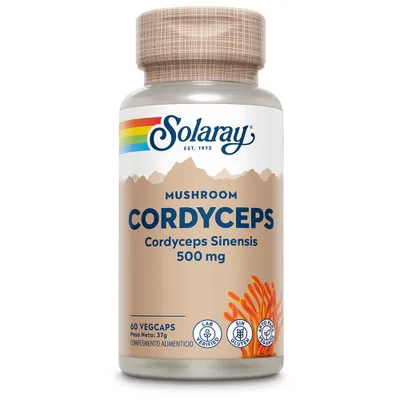 Produktbild von Solaray Cordyceps Extracto 500 Mg 60 Caps