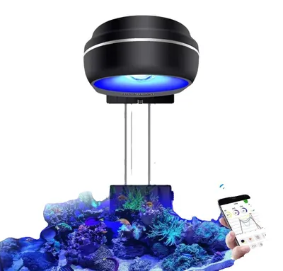 Produktbild von LED-Aquariumlicht, energieeffizient, Vollspektrum für Korallenwachstum, RL60 mit Armset, EU-Stecker