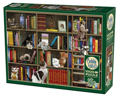 Image de Les bibliothécaires chatons de Cobble Hill, 1 000 pièces