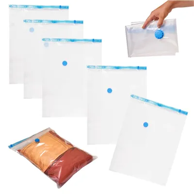 Obrázek produktu pro Vakuové sáčky na prádlo 5 kusů 60x80cm