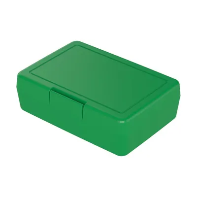 Obrázok produktu pre "Lunch box" - detský box na obed z plastu bez BPA, ideálny do školy a do práce, odolný box na obed vyrobený v Nemecku - štandardná zelená farba