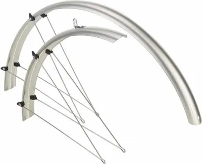Produktbild von Schutzblech Set 28" Kunststoff silber 37 mm