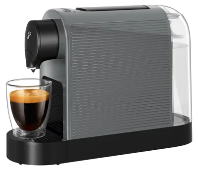 Zdjęcie produktu dla Ekspres do kawy na kapsułki Tchibo Cafissimo "Pure plus" do caffè crema, espresso i kawy, 0,8 l, 1250 W, szary