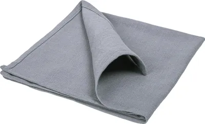Produktbild von QUVIO Serviette - Servietten - Serviette aus Baumwolle - Stoffserviette - Serviettenstoff - Graue Servietten - Serviette 40x40cm - Baumwolle - 40x40cm - Grau