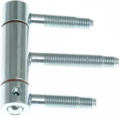Zdjęcie produktu dla Zawias 320-200 Otlav do wkręcania 3-częściowy 20 mm z zabezpieczeniem, ocynkowany na biało