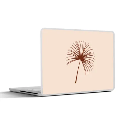 Produktbild von MuchoWow® Laptop Aufkleber Sticker Cover Sommer - Pflanze - Braun 31x22.5 cm - Laptop-Deko