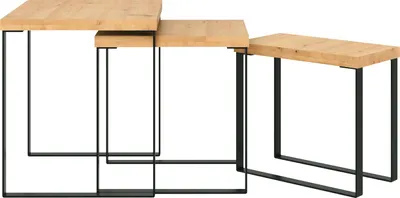 Produktbild von Couchtisch 3er Sydney Wildeiche