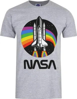 Produktbild von NASA - T-Shirt für Herren TV484 (M) (Grau)