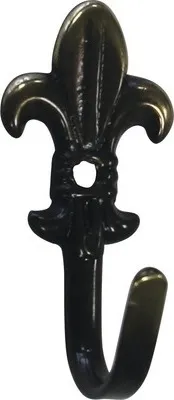 Produktbild von Garderobenhaken 1 Haken Metall brüniert LxBxH 42/20/19 mm
