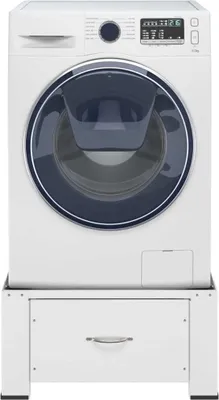 Produktbild von vidaXL Waschmaschinen-Untergestell mit Schublade Weiß
