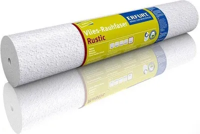 Produktbild von Erfurt Vlies-Rauhfaser Rustic weiß 10 x 0,53 m