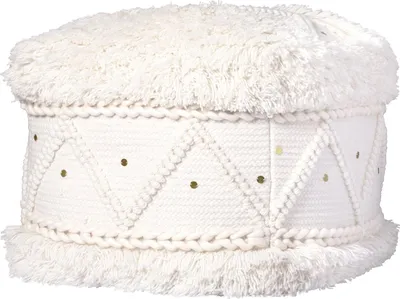 Produktbild von Pouf Bohist 500 Creme 50cm x 50cm