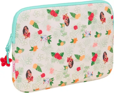 Produktbild von Laptop Hülle Vaiana Blau Beige 15,6'' 39,5 x 27,5 x 3,5 cm