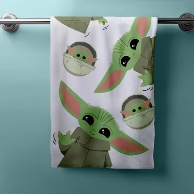 Produktbild von Yoda Badetuch 70 x 140 cm Baumwolle