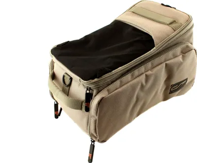 Produktbild von Contec Fahrrad Gepäckträgertasche - Via.Back RT - 32 Liter, vormontierter Racktime Snap-it- Adapter, Farbe Sand, ausklappbare Seitentaschen, Schultergurt, auch E-Bike