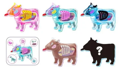 Zdjęcie produktu dla Kaitai Fantasy Minifiguren 4er-Pack Collection Beef 6 cm