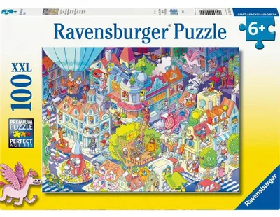 Produktbild von Kinderpuzzle 100 XXL Teile - Trubel in Chaoshausen