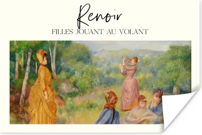 Produktbild von MuchoWow® Poster Kunst - Renoir - Alte Meister 180x120 cm - Fotoplakat
