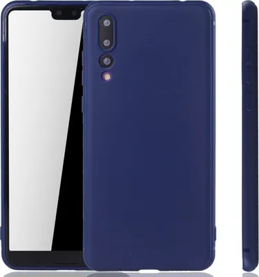 Immagine prodotto di Custodia protettiva per smartphone Huawei P20 Pro, cover posteriore, custodia, bumper, colore blu
