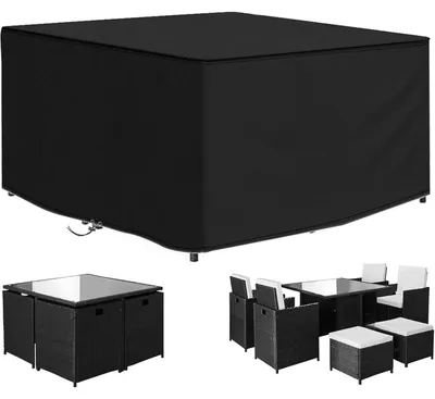 Produktbild von Abdeckung für Gartenmöbel Wasserdicht 420D Oxford Gewebe 135x135x70cm