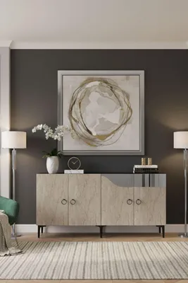 Produktbild von Skye Decor, Hochwertiger Konsolentisch (3 Stück), Saphir-Eiche, 150 cm | 100% Melamin
