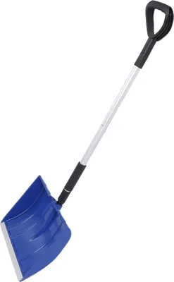 Produktbild von Schneeschaufel, abnehmbar, große Kapazität, leicht, tragbar, für den Außenbereich, für den Notfall, Auto, Garten, Blau