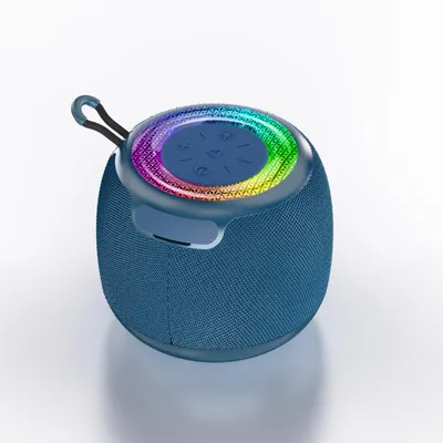 Imagen del producto de Altavoz Bluetooth portátil de 40 W, resistente al agua (IPX7), sonido estéreo, luces RGB, ideal para fiestas y actividades al aire libre