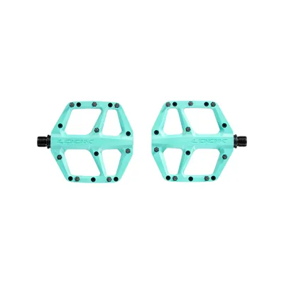 Produktbild von LOOK Trail Fusion MTB Plattformpedale, ice blue: hochwertige Flatpedale für T...