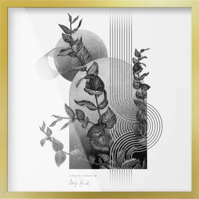 Produktbild von Bilderrahmen Gold Fotorahmen Wanddeko Collage Foto Poster 52x52 cm  Design