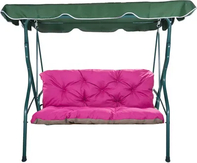 Produktbild von 3 sitzer Hollywoodschaukel auflagen 180 x 60 x 50 cm |Sitzkissen outdoor | polsterauflagen hollywoodschaukel Pink | Bankkissen | Gartenkissen