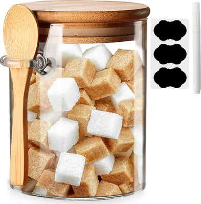 Produktbild von Glas Lebensmittelbehälter - luftdicht - Set von 3 - klares Glas