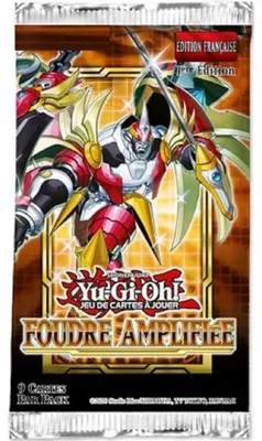 Image de Booster yu-gi-oh foudre amplifiee - konami - cartes a collectionner yugioh