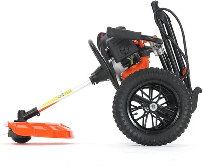 Obrázek produktu pro Benzínový křovinořez FUXTEC s koly FX-FSR152 - 52ccm | 3hp křovinořez | 13,5kg | Easy Start | 320 mm | 2-taktní vyžínač | 2,2kW