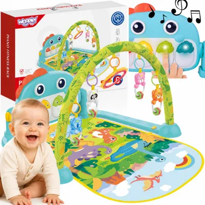 Produktbild von Spielmatte "Woopie Baby" mit Dinosaurier-Bogen