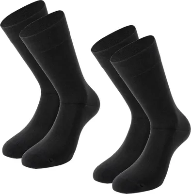 Obrázok produktu pre Lenz uni ponožky bambusové 2 páry , čierne, 39 - 42