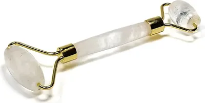 Zdjęcie produktu dla Przezroczysty kwarcowy wałek do masażu - 70 G; 14 cm