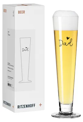 Produktbild von Ritzenhoff Sprüche Bierglas Papa 385 ml Kristallglas  Germany