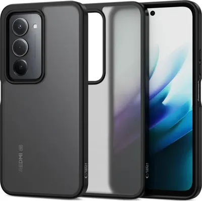 Produktbild von Tech-Protect MagMat Hülle Kompatibel mit Xiaomi Redmi 15 4G 5G Mattschwarz