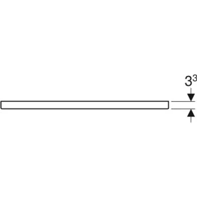 Produktbild von Geberit 502360001 Griff, B:75cm