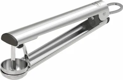 Image de Oetker Kitchen Tools Stainless Steel Dénoyauteur de cerises, Dénoyauteur de cerises, Dénoyauteur de fruits, ustensiles de cuisine, acier inoxydable, argent, 17.5 cm, 1943