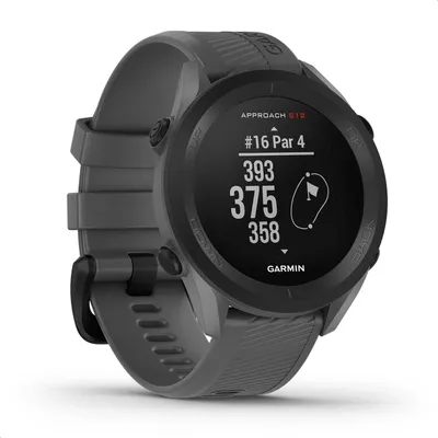 Produktbild von GPS-Golfuhr Schlagweitenmessung Distanzangaben zum Grün/ Hindernissen 42.000 Golfplätzen. Einfache Bedienung & bis zu 30 h Akkulaufzeit im Golf-Modus