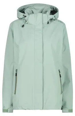 Image de VESTE FEMME CMP À CAPUCHE ET FERMETURE ÉCLAIR AVEC AÉRATION Veste de pluie pour femme
