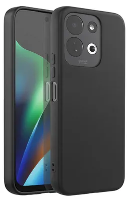 Produktbild von Mayaxess, Mayaxess weiche Silikon Hülle für Xiaomi Redmi 17, Schwarz